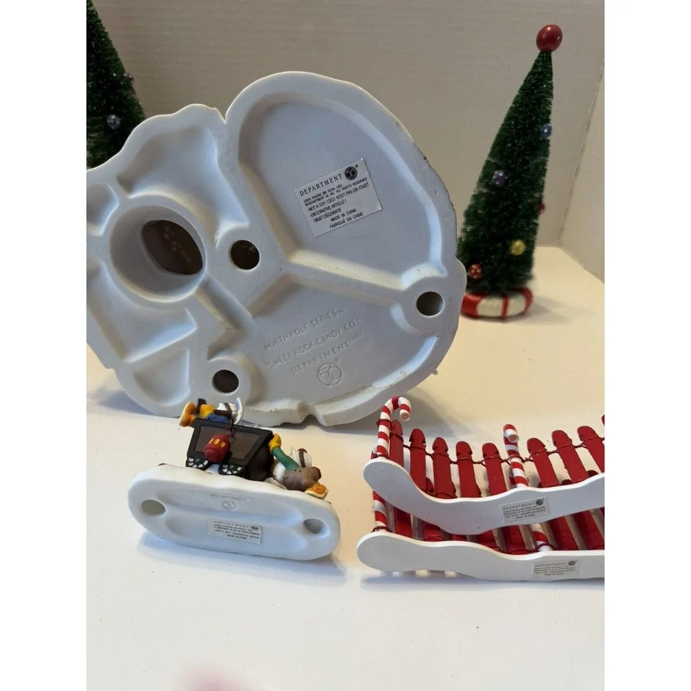 Department 56‎ Sweet Rock Candy Co Complete North Pole Series 56725 w Candy Road - Picture 12 of 16